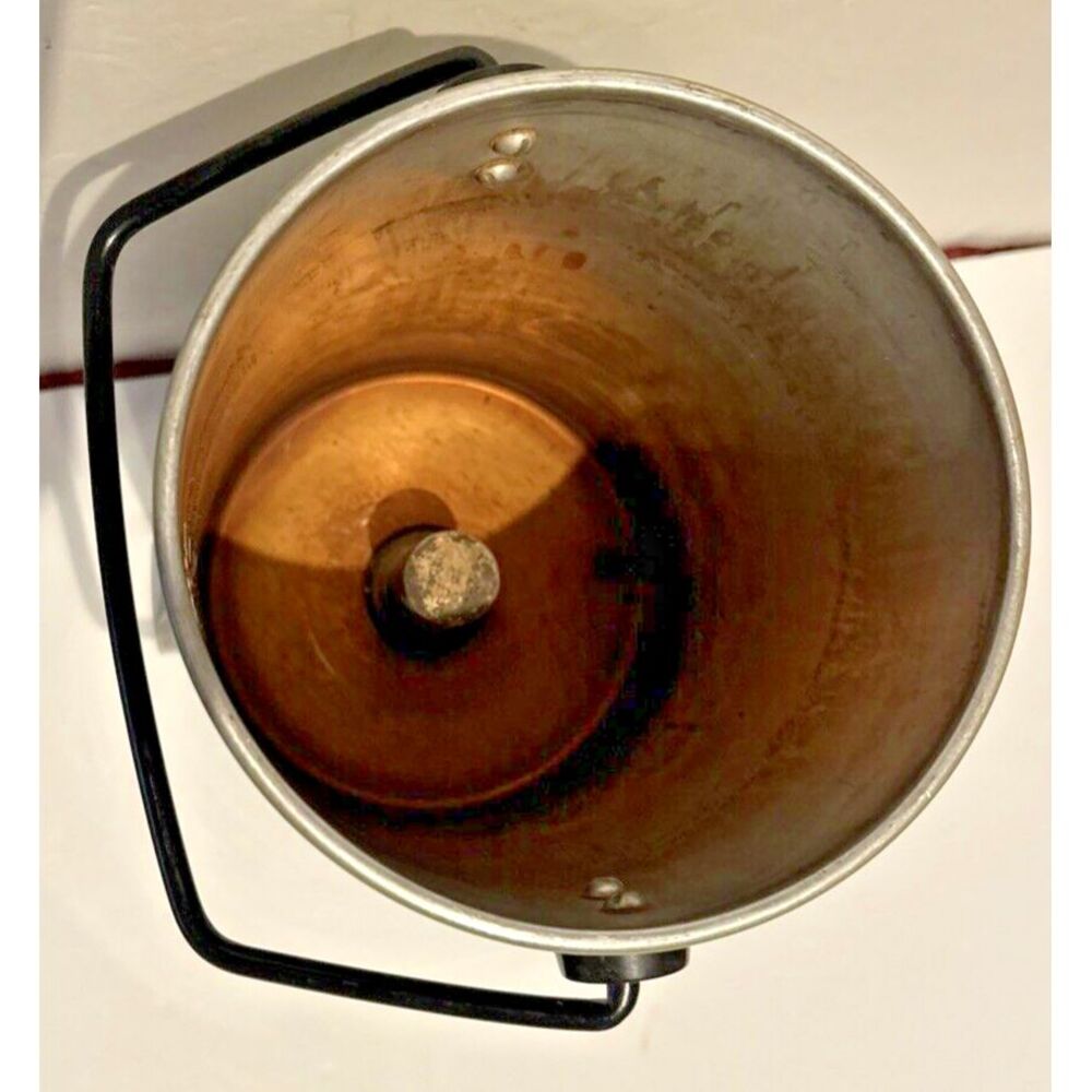 Vtg  Mirro-Matic Electric Percolator Coffee Pot‎ Green M9293-67 22 oz Tested MCM - Picture 7 of 8